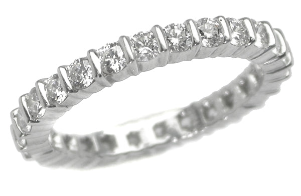 Tiffany Platinum Diamond Wedding Band