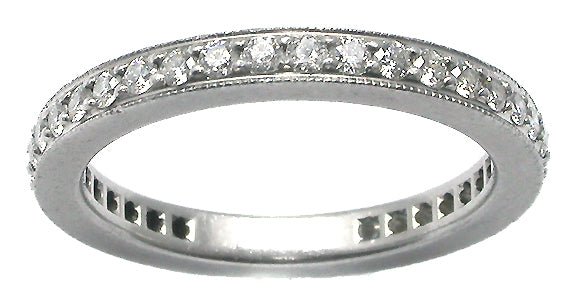 Tiffany & Co Legacy Diamond Platinum Band