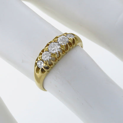 Victorian  0.50ct Diamond Gold Ring