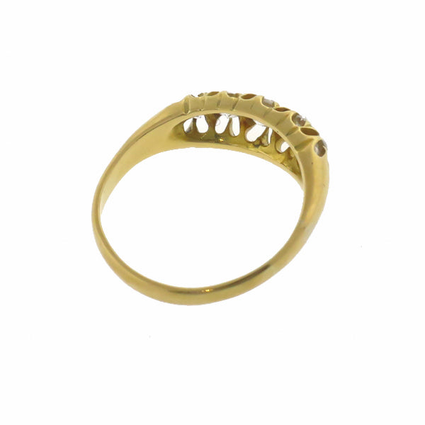 Victorian  0.50ct Diamond Gold Ring