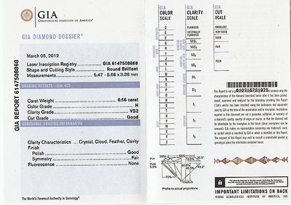 Victorian 0.66ct Diamond 14k Gold Engagement Ring