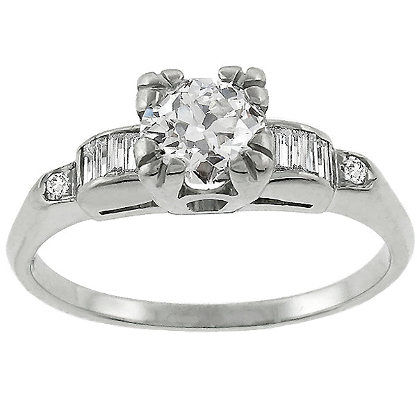 Vintage 0.40ct Diamond Engagement Ring