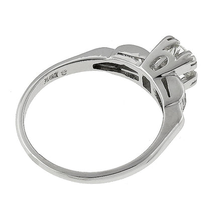 Vintage 0.40ct Diamond Engagement Ring