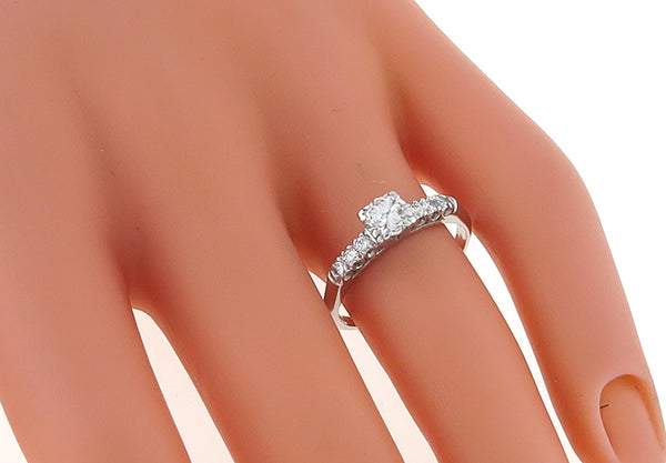 Vintage 0.45ct Diamond Engagement Ring