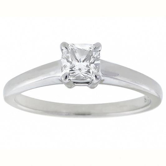 Vintage 0.46ct Diamond Solitaire Engagement Ring