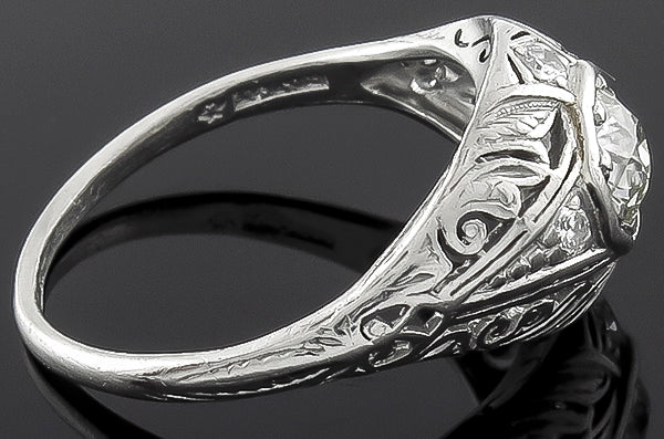 Vintage 0.50ct Diamond Engagement Ring