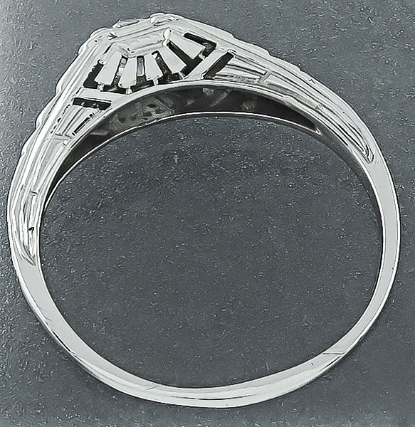 Vintage 0.50ct Diamond Engagement Ring