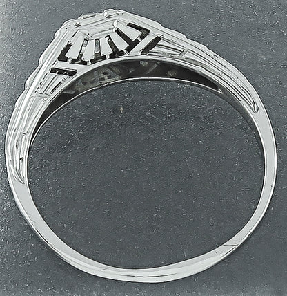 Vintage 0.50ct Diamond Engagement Ring