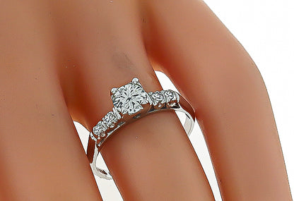 Vintage 0.50ct Diamond Engagement Ring