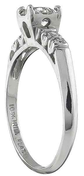 Vintage 0.50ct Diamond Engagement Ring