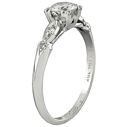 Vintage 0.50ct Diamond Engagement Ring