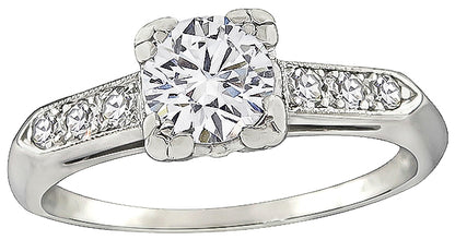 Vintage 0.50ct Diamond Engagement Ring