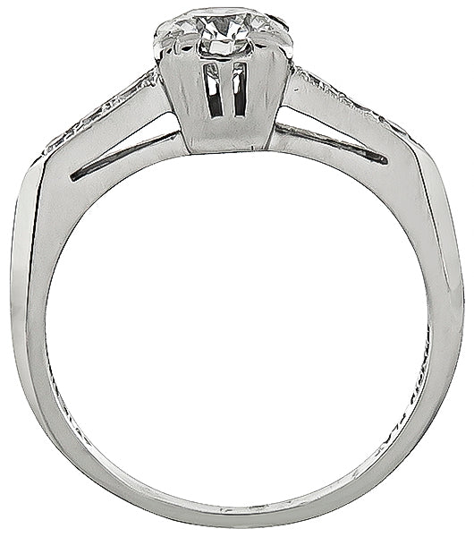 Vintage 0.50ct Diamond Engagement Ring