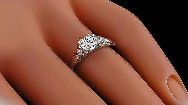 Vintage 0.60ct Diamond Engagement Ring