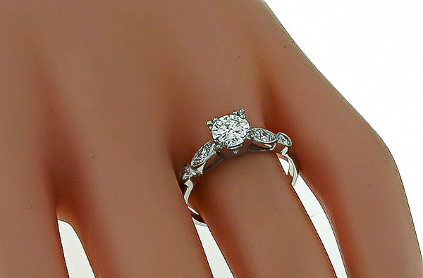 Vintage 0.60ct Diamond Engagement Ring