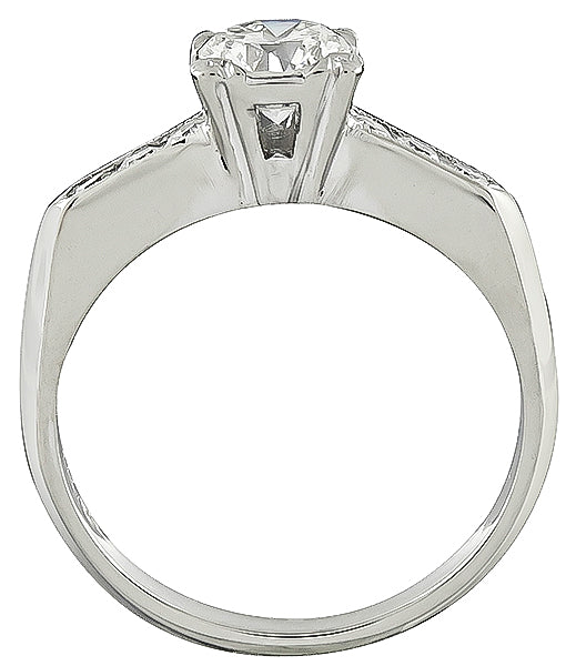 Vintage 0.60ct Diamond Engagement Ring