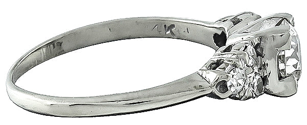 Vintage 0.62ct Diamond Engagement Ring