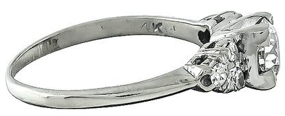 Vintage 0.62ct Diamond Engagement Ring