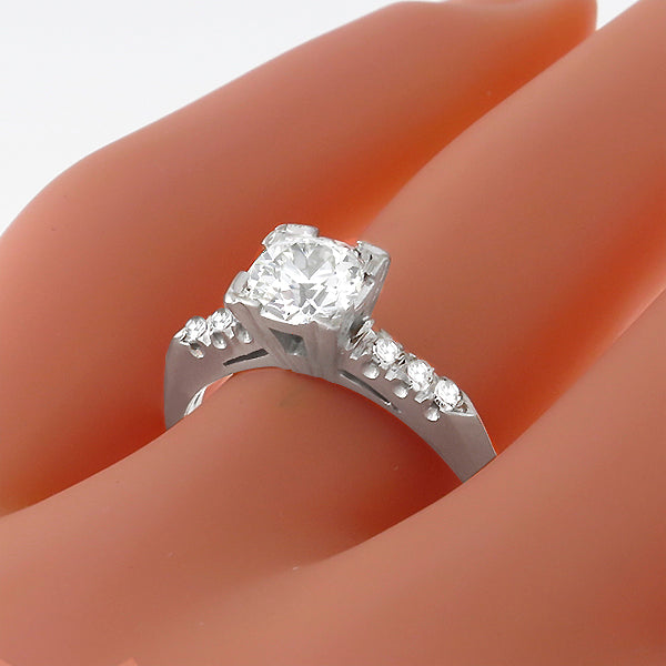 Vintage 0.64ct Diamond Engagement Ring