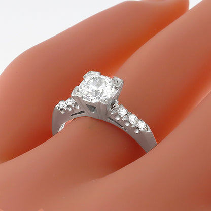 Vintage 0.64ct Diamond Engagement Ring