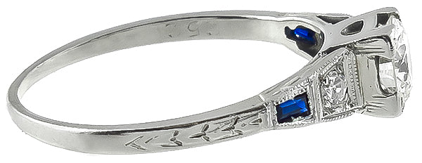 Vintage 0.65ct Diamond Engagement Ring