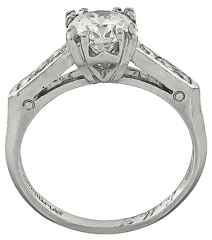 Vintage 0.65ct Diamond Engagement Ring