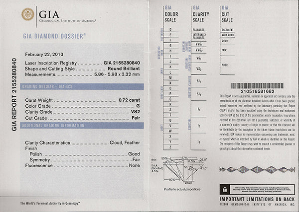 Vintage 0.72ct Diamond 0.30ct Sapphire Engagement Ring