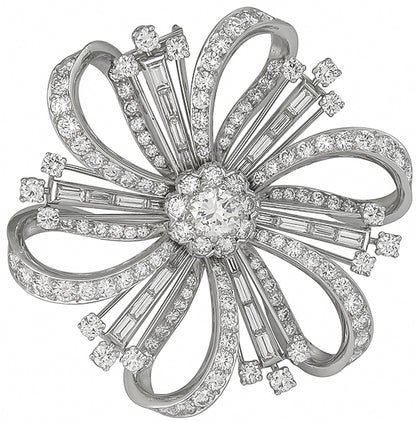 Vintage 0.73ct Center Diamond 9.00ct Diamond Pin