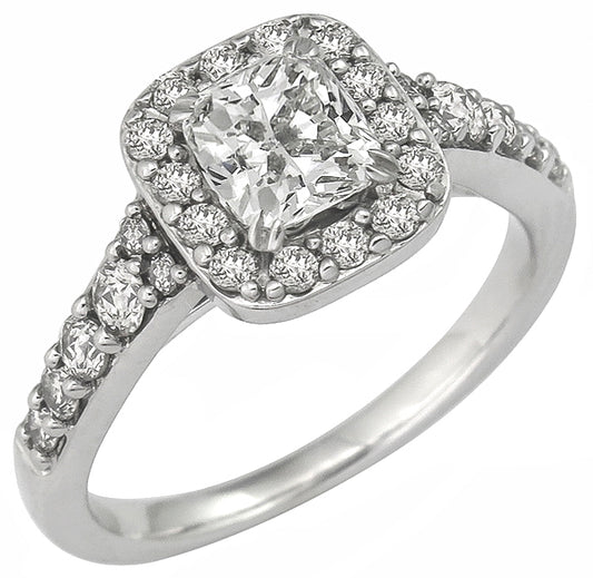 Vintage 0.75ct Diamond Gold Engagement Ring