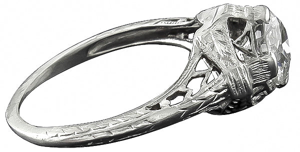 Vintage 0.80ct Diamond Engagement Ring