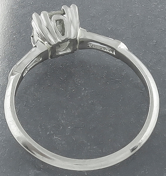 Vintage 0.97ct Diamond Engagement Ring