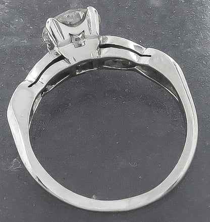 Vintage 0.98ct Diamond Engagement Ring