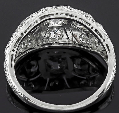 Vintage 1.00ct Diamond Anniversary Ring