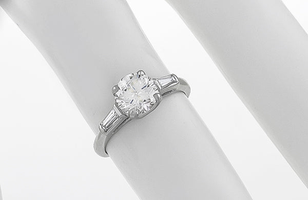 Vintage 1.00ct Diamond Engagement Ring