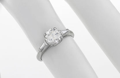 Vintage 1.00ct Diamond Engagement Ring