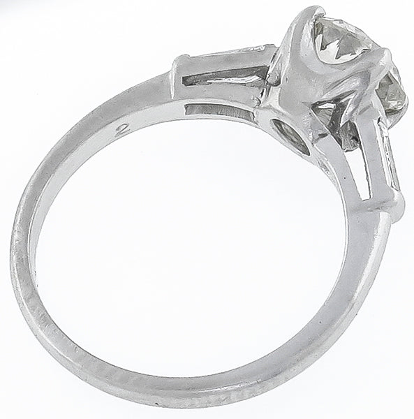 Vintage 1.00ct Diamond Engagement Ring