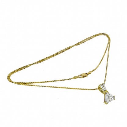 Vintage  1.00ct Diamond Necklace