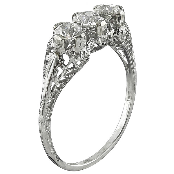 Vintage 1.00ct Diamond Ring