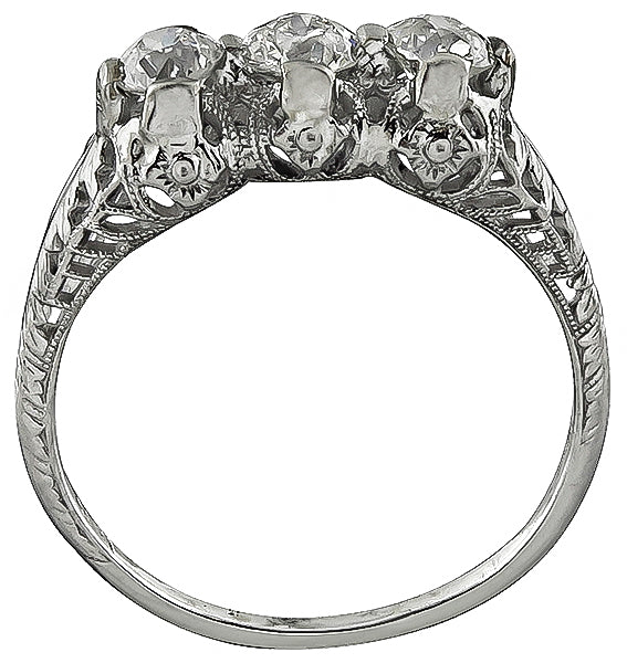 Vintage 1.00ct Diamond Ring