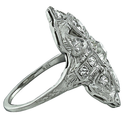 Vintage 1.10ct Diamond Ring