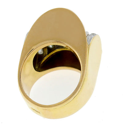 Vintage 1.11ct Diamond Gold Ring