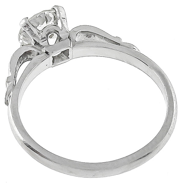 Vintage 1.12ct Diamond Engagement Ring