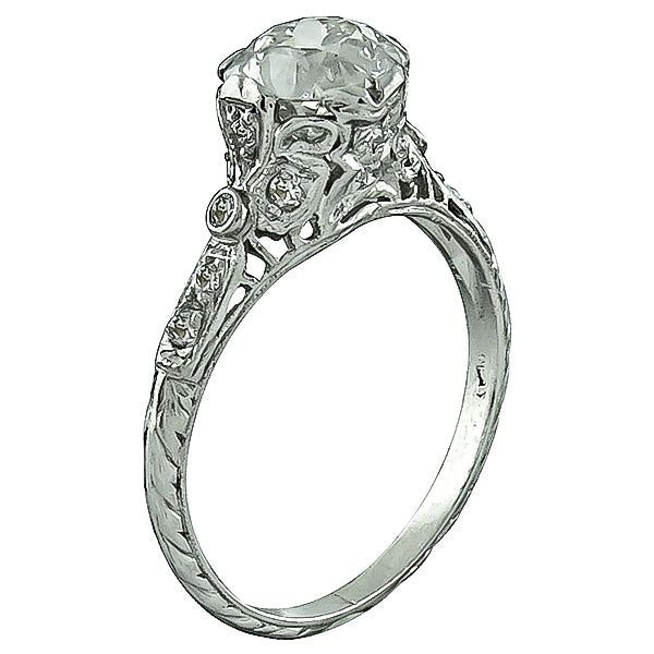 Vintage 1.20ct Diamond Engagement Ring