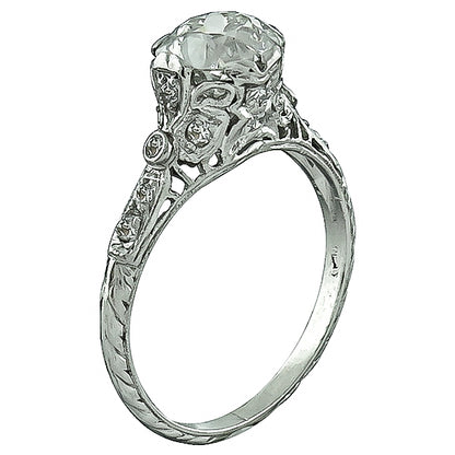 Vintage 1.20ct Diamond Engagement Ring