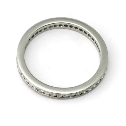 Vintage 1.20ct Diamond Eternity Wedding Band