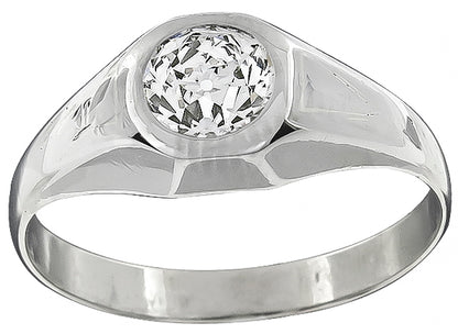 Vintage 1.24ct Diamond Ring