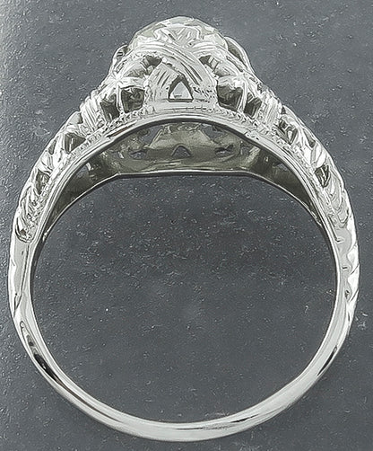 Vintage 1.29ct Diamond Engagement Ring