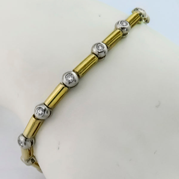 Vintage 1.40ct Diamond Bracelet
