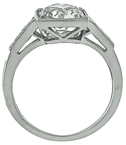 Vintage 1.55ct Diamond Engagement Ring