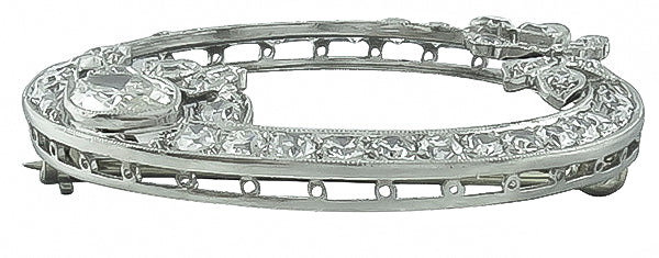 Vintage 1.60ct Diamond Pin